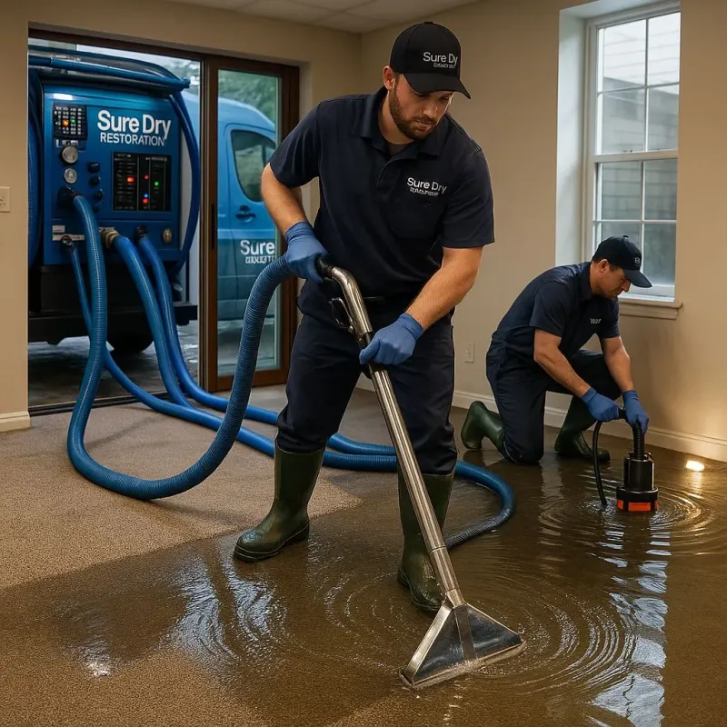 Water Extraction and Removal process in Palo Pinto, TX